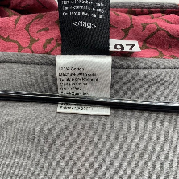 ThinkGeek Hoodie Mens 3XL Sweatshirt Zombie Walking Dead Brain Video Games Nerd - Picture 14 of 15